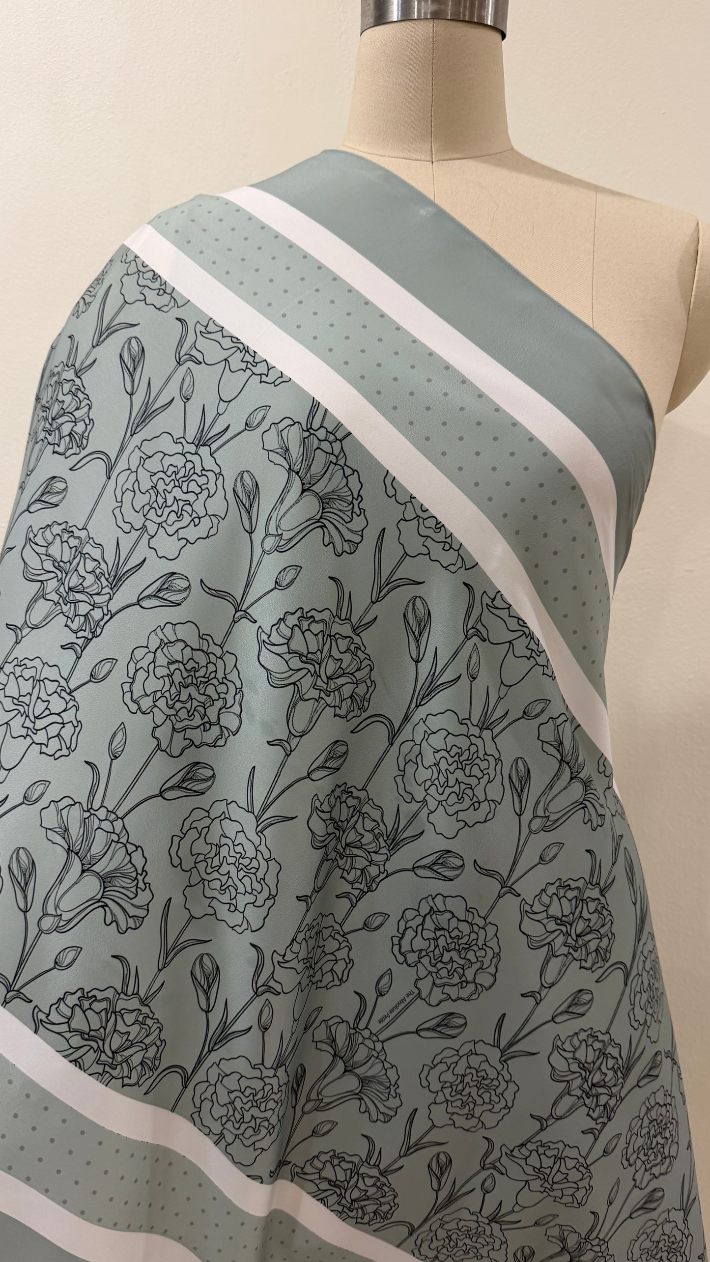 Green shawl
