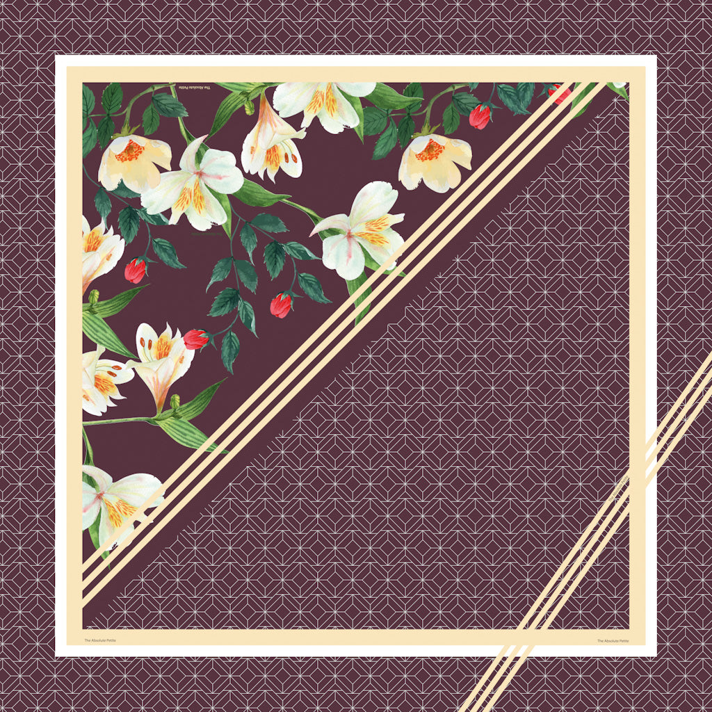 Fleur Square: Purple