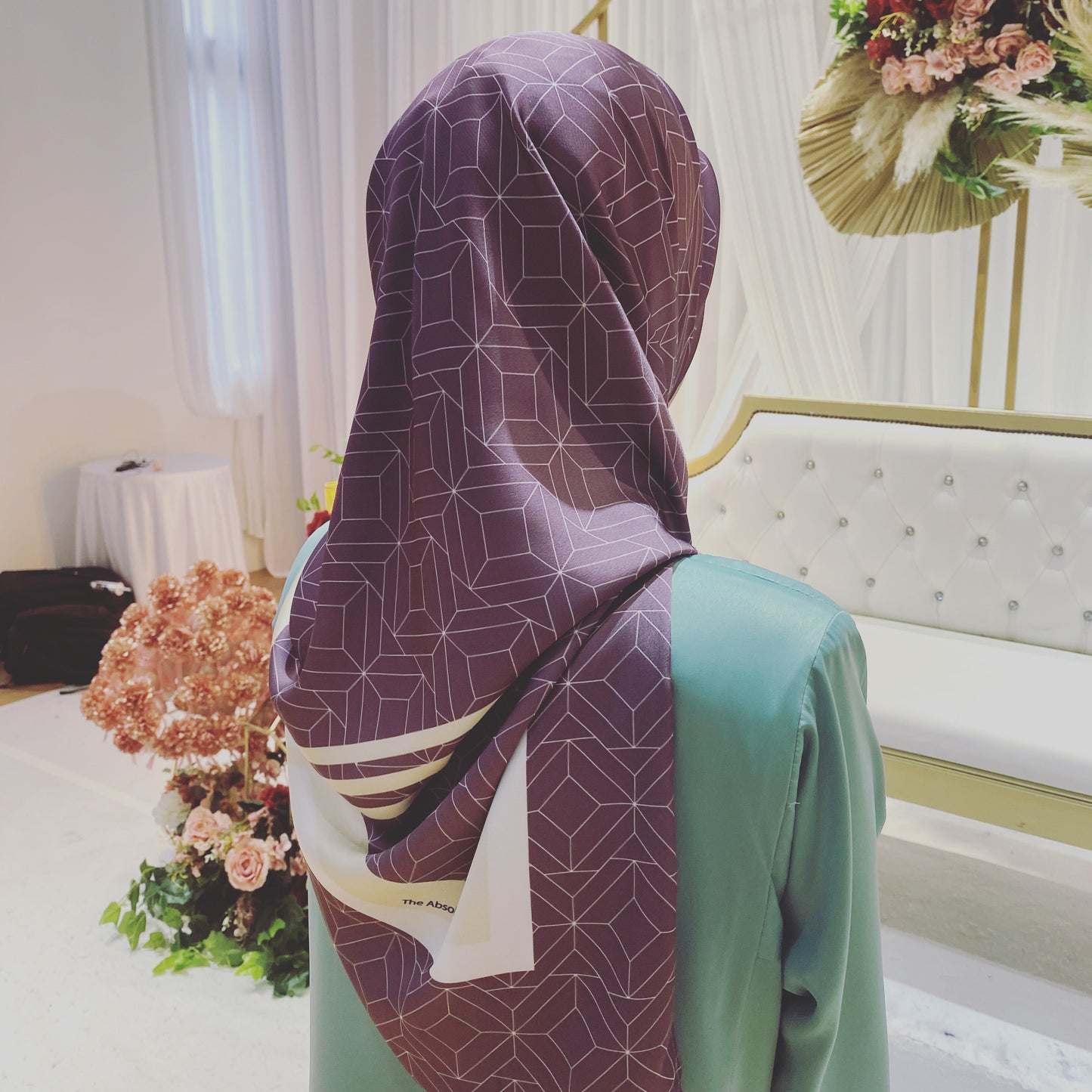 Fleur Square: Purple